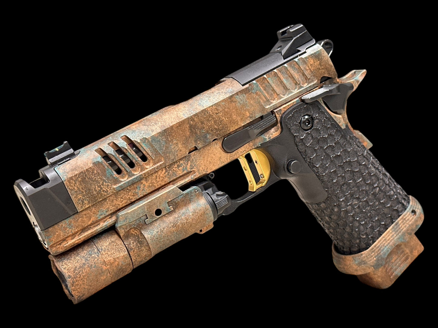 STACCATO CUSTOM XC SUNKEN SHIP LIMITED EDITION ATLAS TRIGGER DRAGON GRIPS AND X300