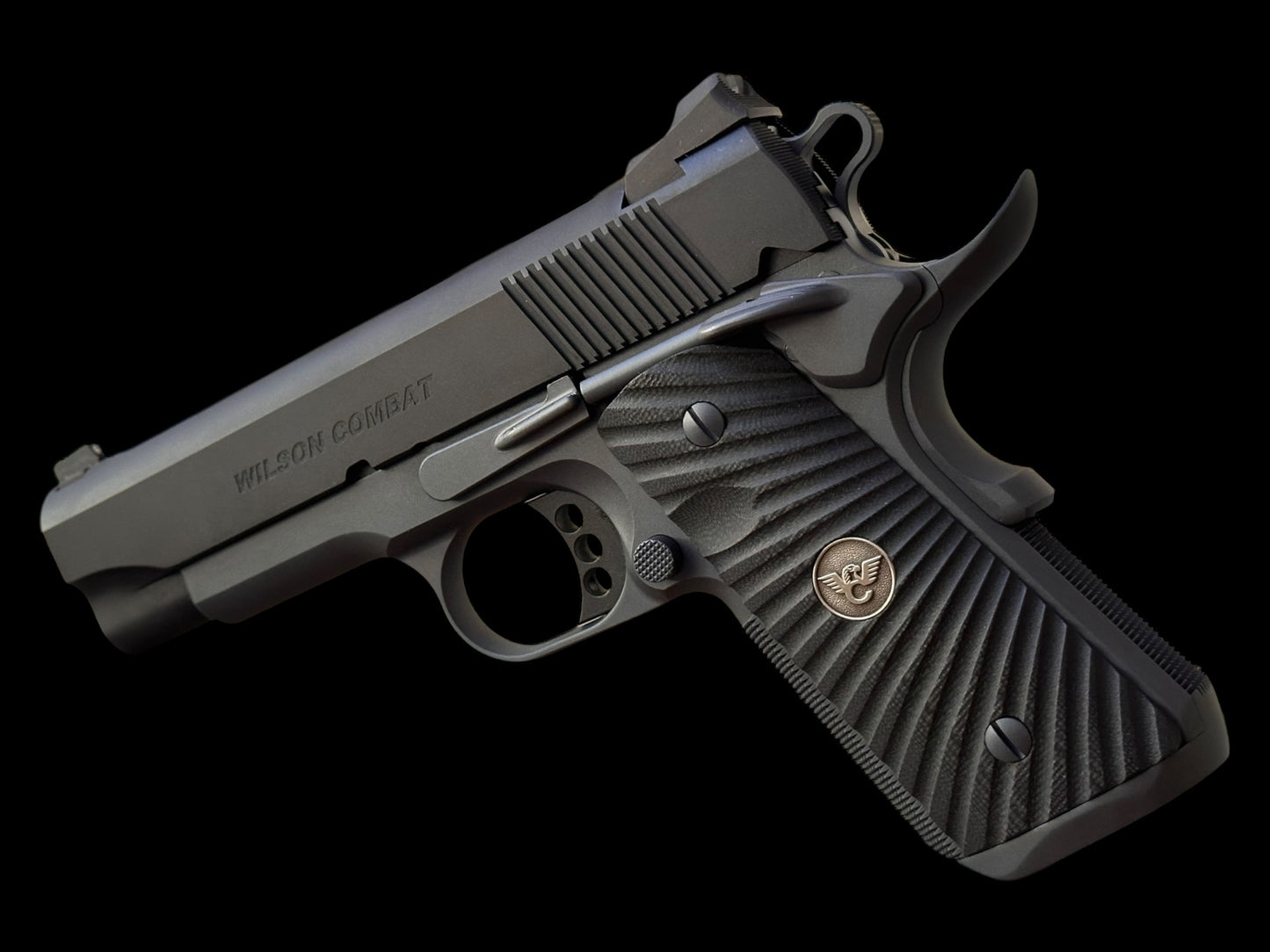 WILSON COMBAT CP-9 TACTICAL SUPERGRADE COMPACT BLACK ARMOR-TUFF FINISH 9MM