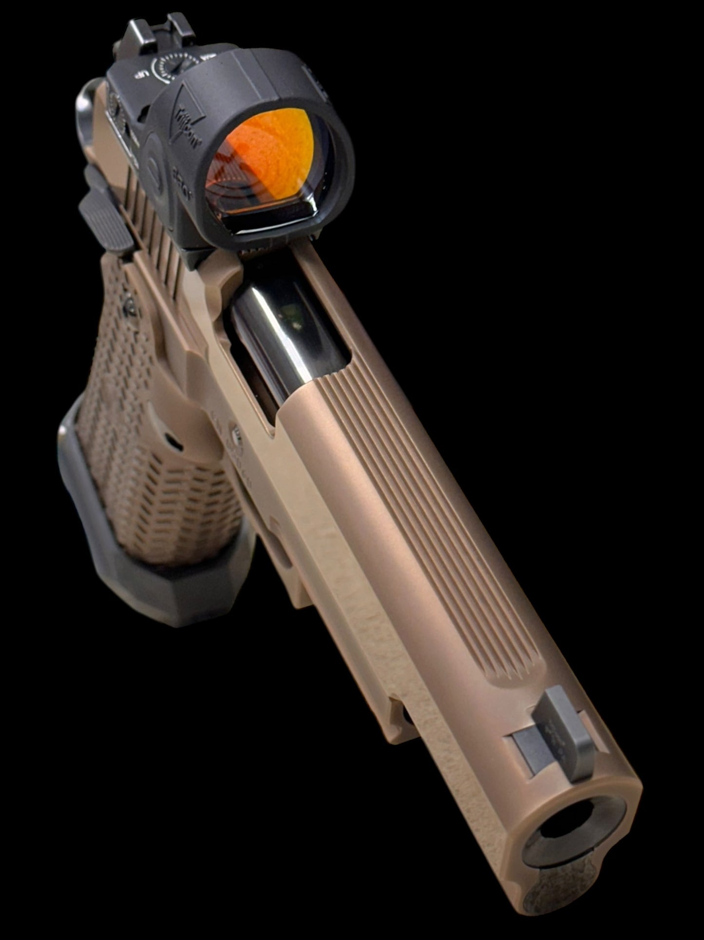 GUNCRAFTER INDUSTRIES GI DS .38 SUPER POLISHED BRONZE PVD FINISH (optic not included)