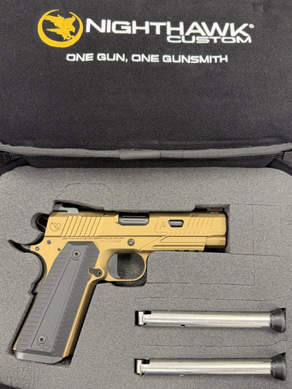 NIGHTHAWK CUSTOM AGENT 2 COMM .45ACP BURNT BRONZE
