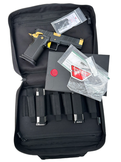 PHOENIX TRINITY H PRO DOUBLE STACK BLACK/GOLD COMP’D OPTIC READY 9MM