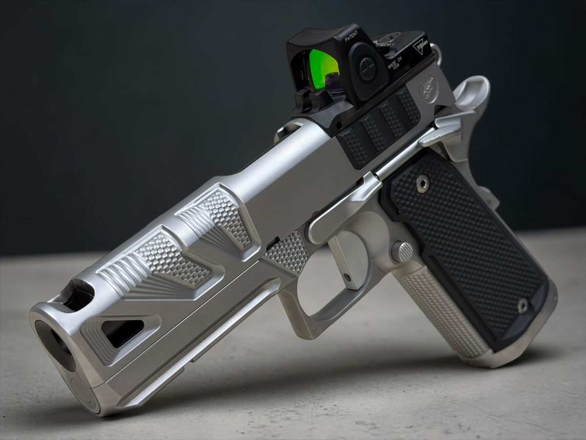NIGHTHAWK CUSTOM ALPHA HAWK SINGLE STACK COMMANDER 9MM PORTED ((OPTIC NOT INCLUDED))