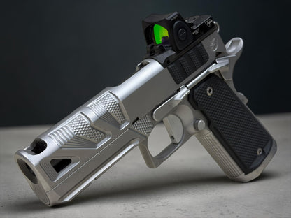 NIGHTHAWK CUSTOM ALPHA HAWK SINGLE STACK COMMANDER 9MM PORTED ((OPTIC NOT INCLUDED))