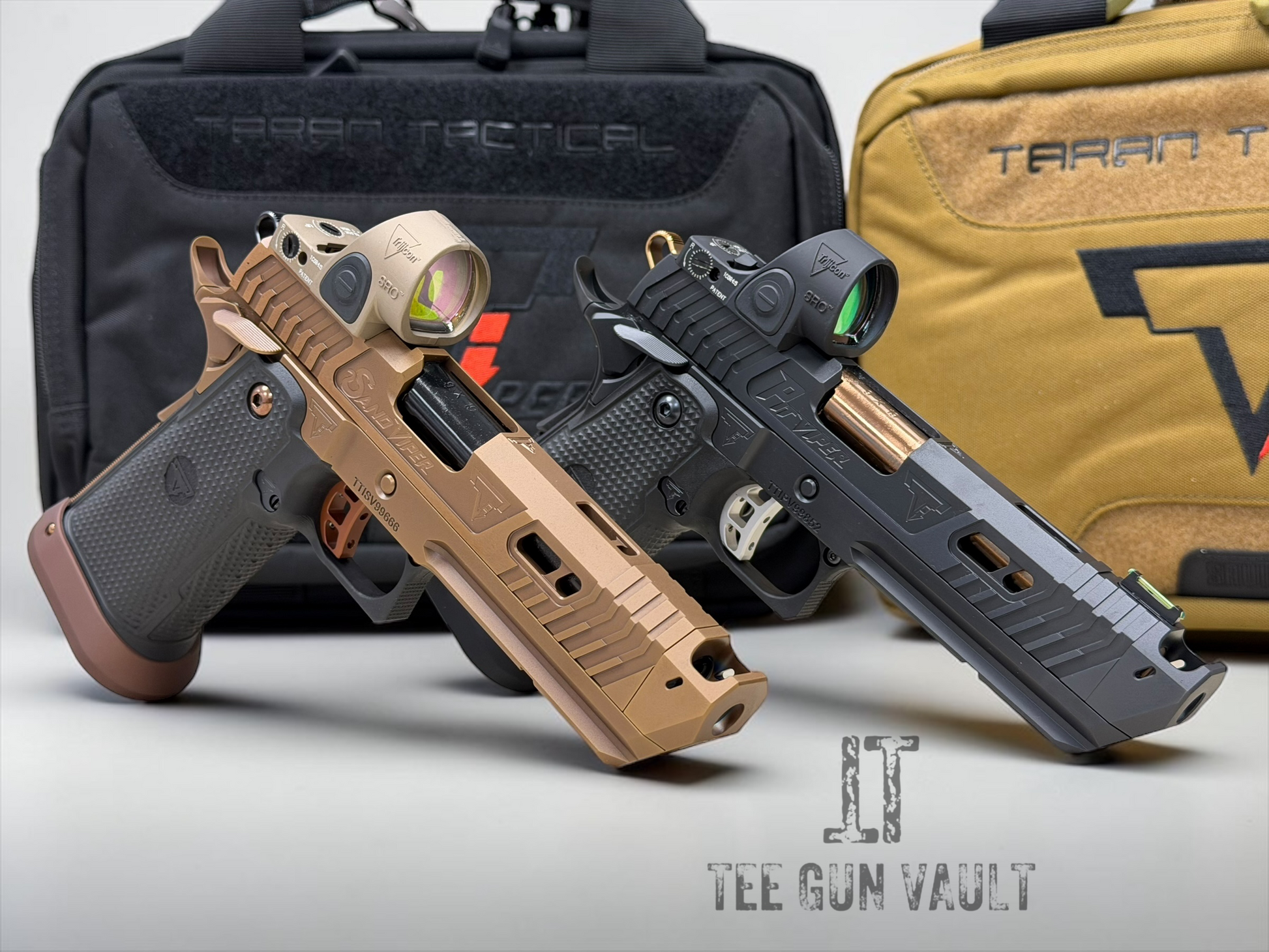 TARAN TACTICAL PIT VIPER JOHN WICK 4 FACTORY NEW 9MM WITH TRIJICON