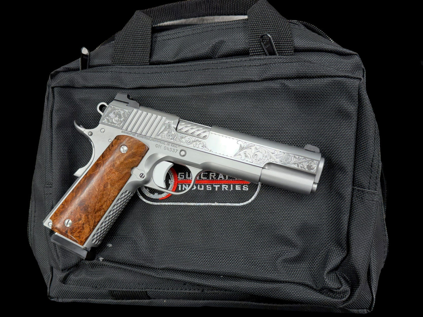 GUNCRAFTER INDUSTRIES 1911 RENAISSANCE .45 ACP STAINLESS STEEL ENGRAVED