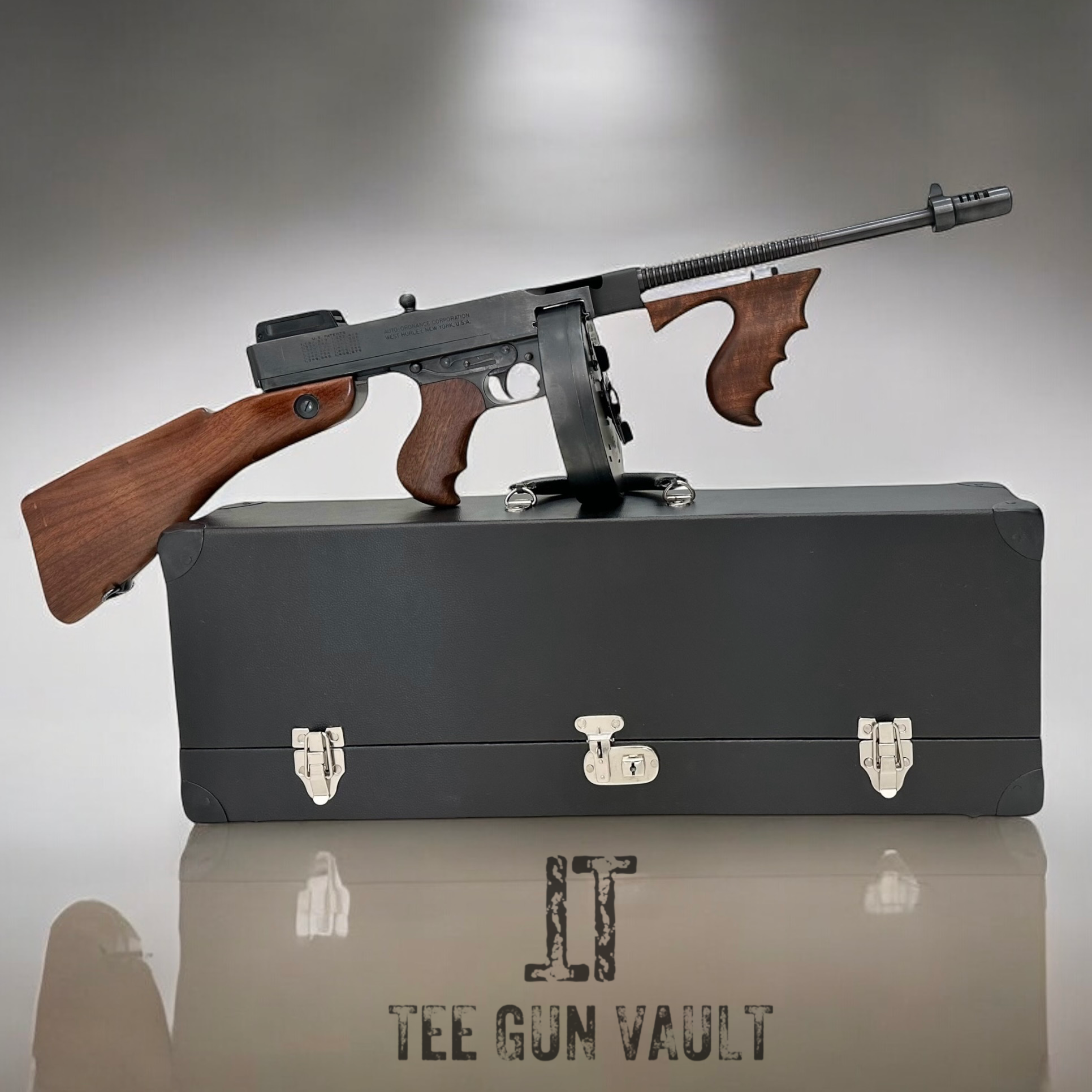 AUTO ORDNANCE THOMPSON MACHINE GUN 1928 FULL AUTO FULLY TRANSFERABLE W ...