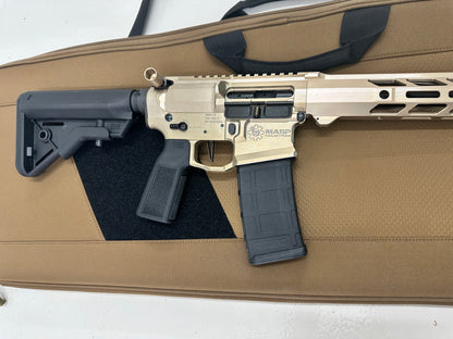 MASP INDUSTRIES MILITIA 15 ALPHA-V2 556 GOLD RIFLE