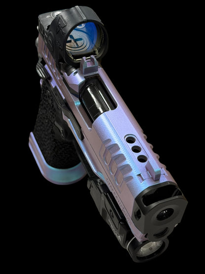STACCATO CUSTOM P4X “TYPHOON” PORTED + COMP WITH TRIJICON SRO & TLR7