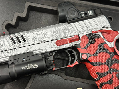 STACCATO CUSTOM XC “THE IMMORTALS” ENGRAVED WITH PT PRO GRIPS SRO AND X300