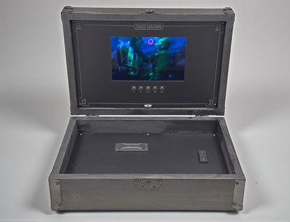 TEE GUN VAULT EXCLUSIVE WOODEN MAGNETIC LED SCREEN COLLECTOR DISPLAY BOX (LIMITED EDITION)