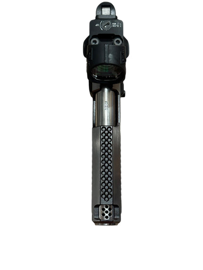 COMBAT PRECISION M5-P COMMANDER POLISHED FLATS WITH SRO (2.5 MOA)  9MM