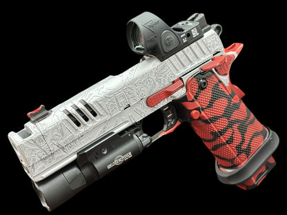 STACCATO CUSTOM XC “THE IMMORTALS” ENGRAVED WITH PT PRO GRIPS SRO AND X300