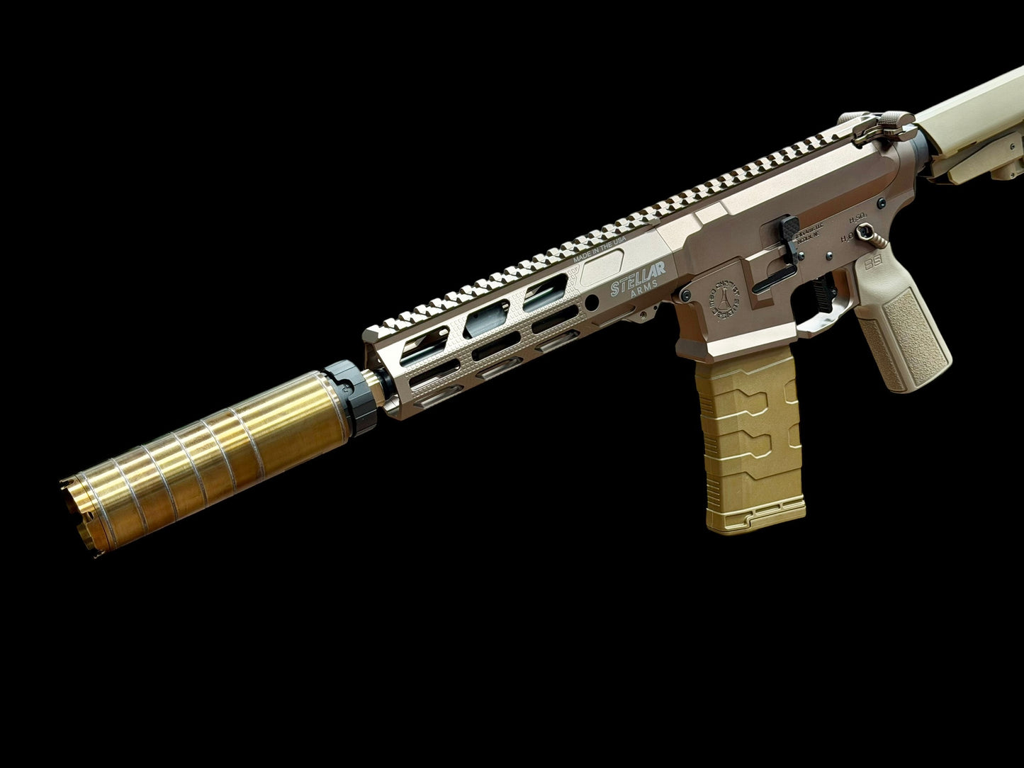 STELLAR ARMS MAD CHEMIST FDE AR PISTOL 300 BLACKOUT (NFA ITEM)