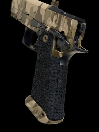 STACCATO HD P4X MULTICAM STEEL FRAME / FULL SIZE GRIPS WITH INFINITY TRIGGER