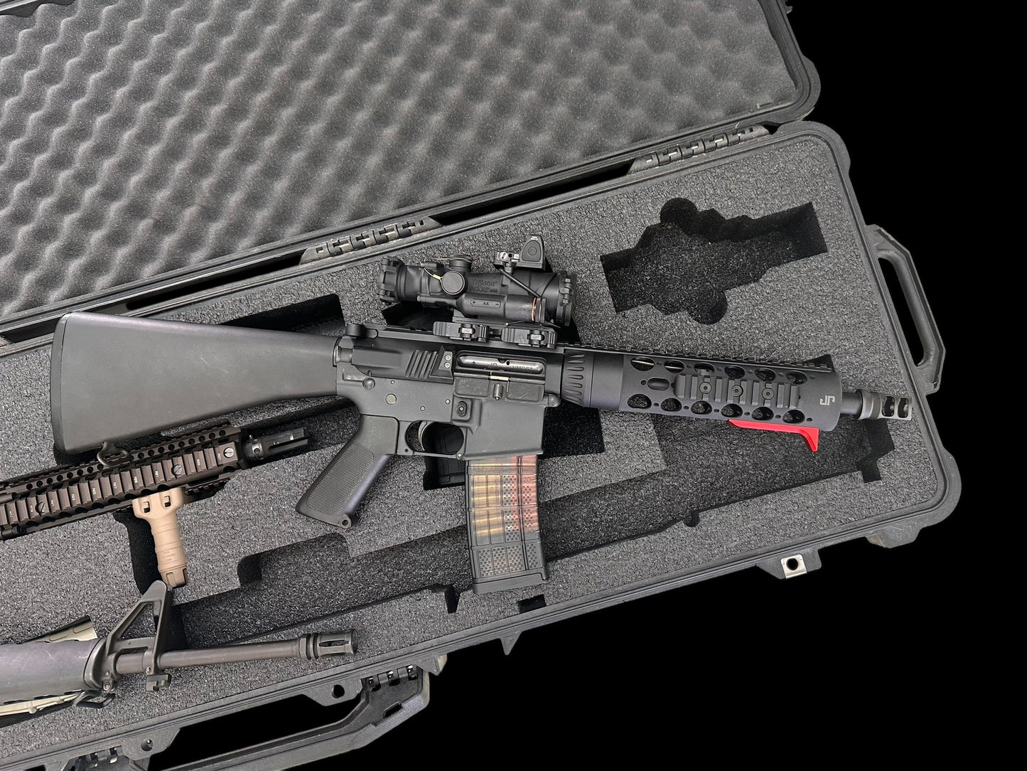 COLT M16A1 TRANSFERABLE MACHINE GUN CLASS 3 MINT WITH 2 EXTRA UPPERS IN CUSTOM CASE