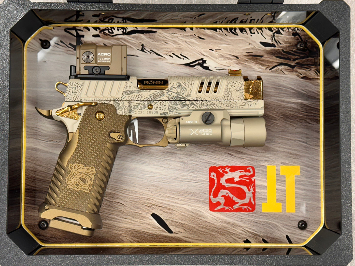 STACCATO CUSTOM XC “RONIN” 2011 LIMITED EDITION PRE ORDER (OPTIC AND LIGHT ARE NOT INCLUDED) LEAD TIME IS 12 WEEKS