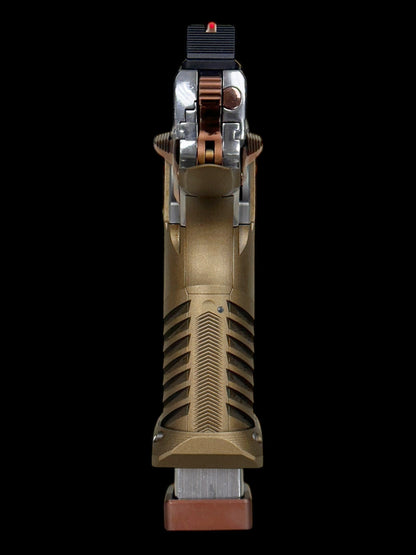 STACCATO CUSTOM XC SCROLL ENGRAVED WITH T7 ALUMINUM BRONZE GRIPS AND INFINITY TRIGGER