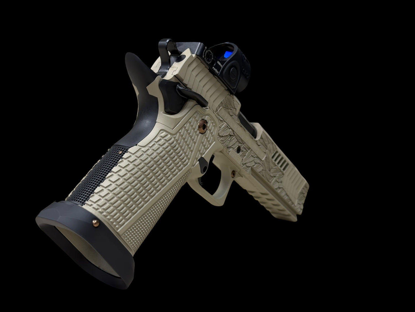 DARK FORGE REAPER “FEATHERS” PORTED + COMP WITH TRIJICON SRO GREEN DOT