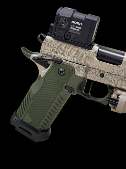STACCATO CUSTOM XL “IMMORTALS” THEME WITH T7 ALUMINUM GRIPS ACRO P2 & MODLITE