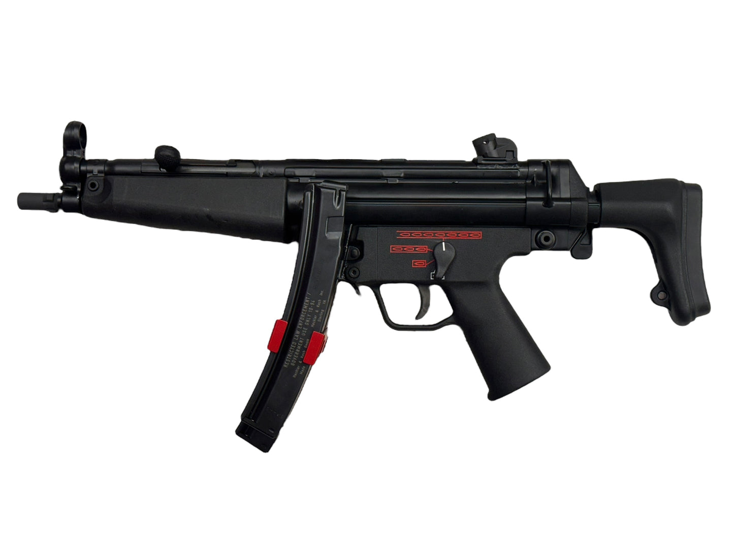 FULLY TRANSFERABLE MP5A3 S&H SEAR WITH ANOTHER MP5K RAL8000 HOST BY BAHNHOF