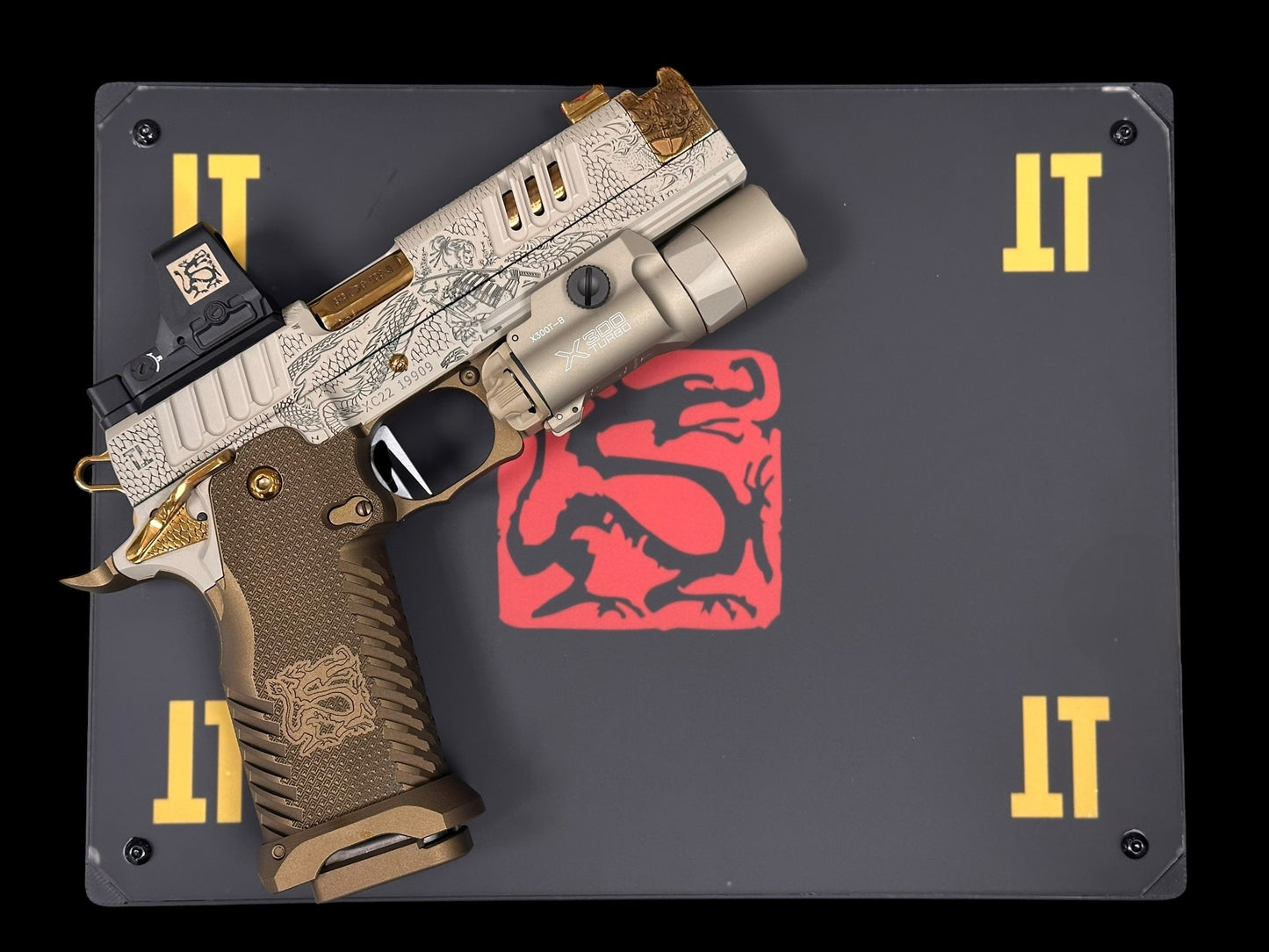 STACCATO CUSTOM XC “RONIN” 2011 LIMITED EDITION PRE ORDER (OPTIC AND LIGHT ARE NOT INCLUDED) LEAD TIME IS 12 WEEKS