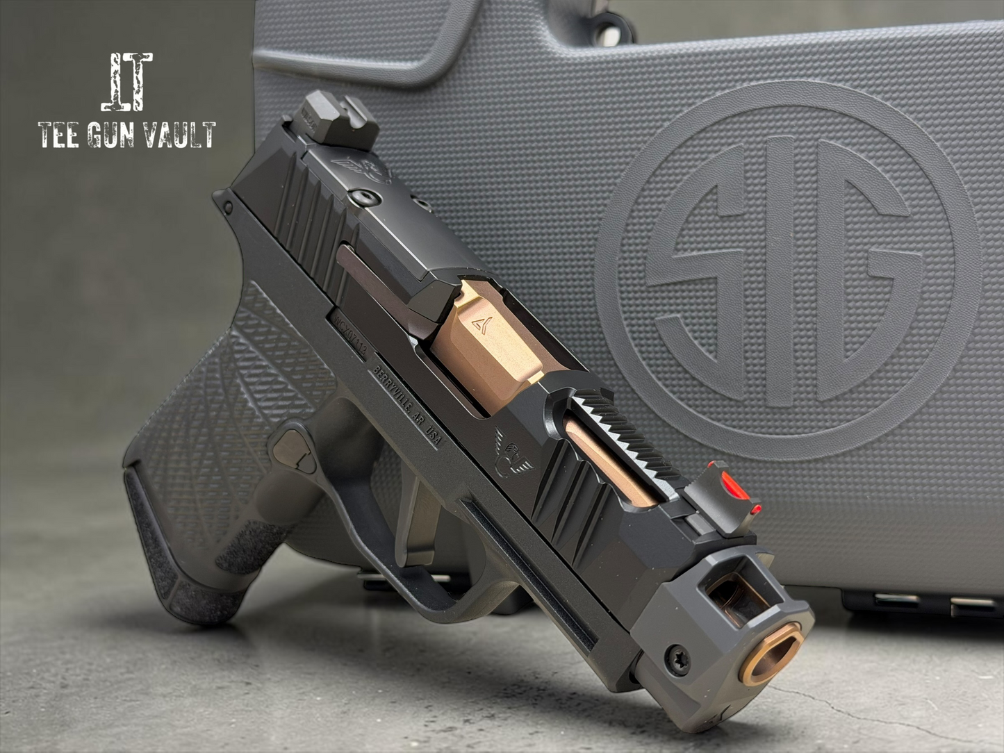 SIG SAUER P365 WILSON COMBAT 2.0  OPTIC CUT RADIAN AFTERBURNER RAMJET