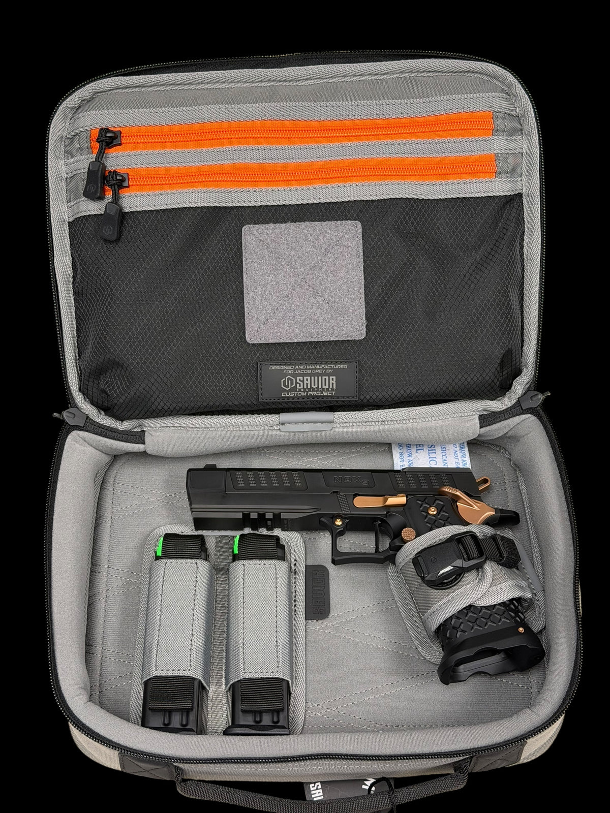 JACOB GREY NOX 9 5” PORTED + COMPENSATED 2011 PISTOL