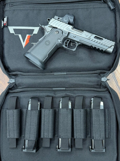 TARAN TACTICAL COMBAT MASTER 5” BLACKOUT LIMITED EDITION WITH TRIJICON SRO