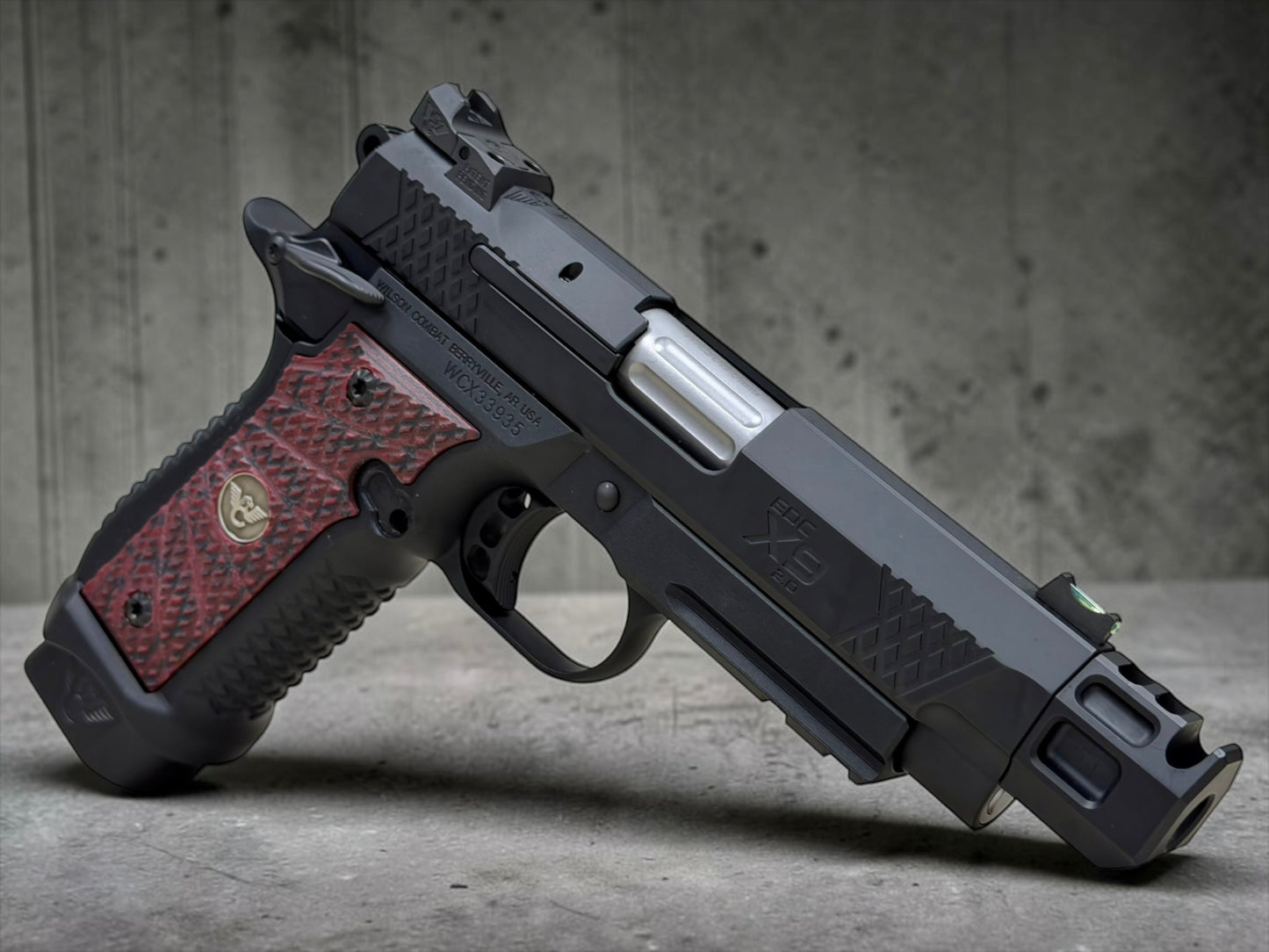 WILSON COMBAT EDC X9 2.0 LIGHT-RAIL 9MM COMP’D 4”