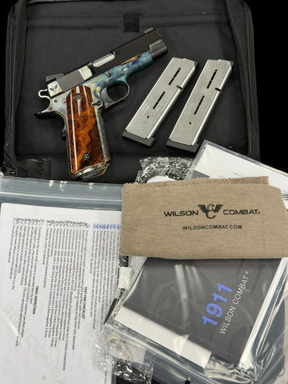 WILSON COMBAT PROFESSIONAL 1911 POLISHED AND CASE HARDENED IN .45ACP