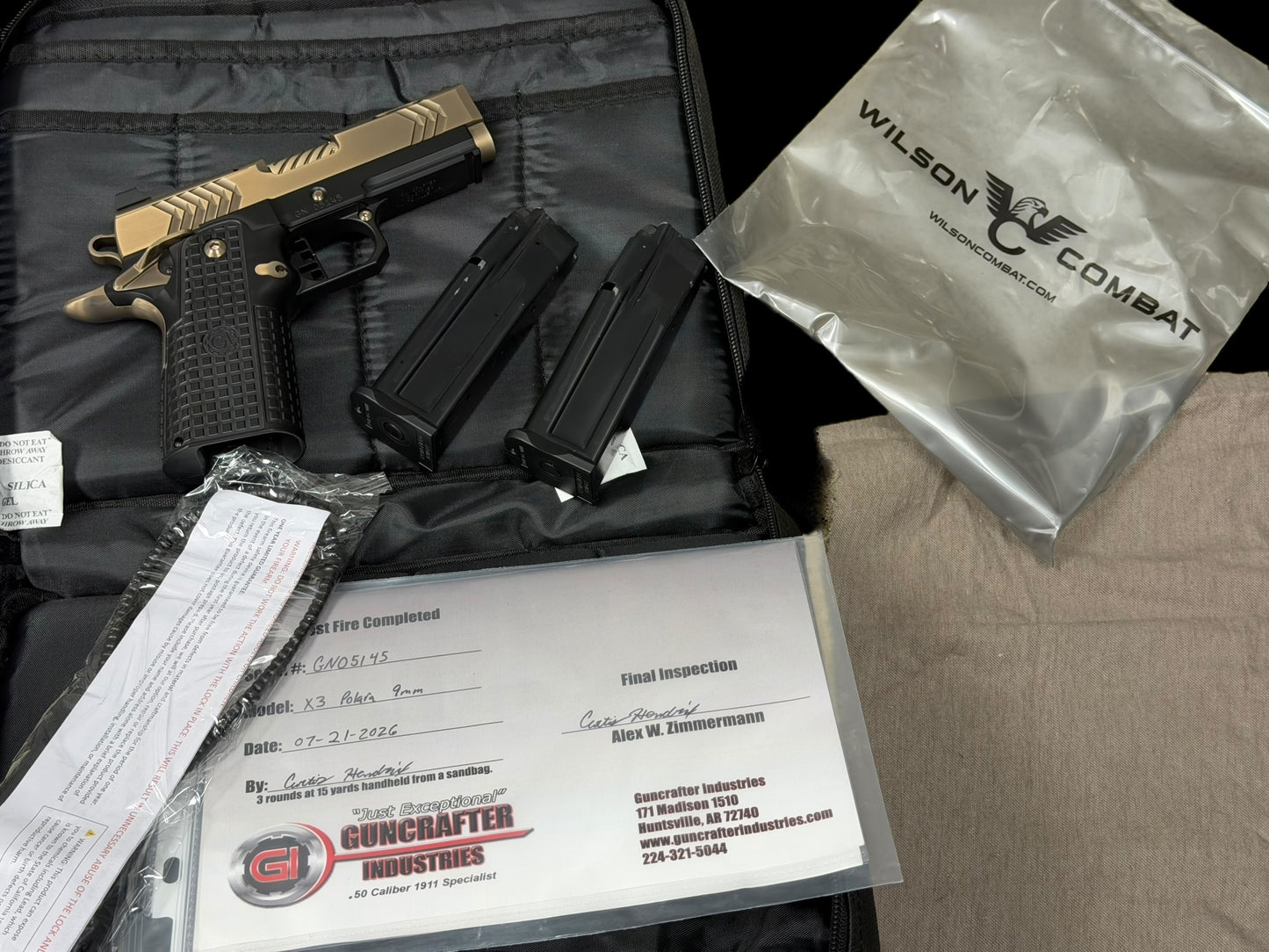 GUNCRAFTER X3 POLARA COMPACT 9MM OPTIC READY
