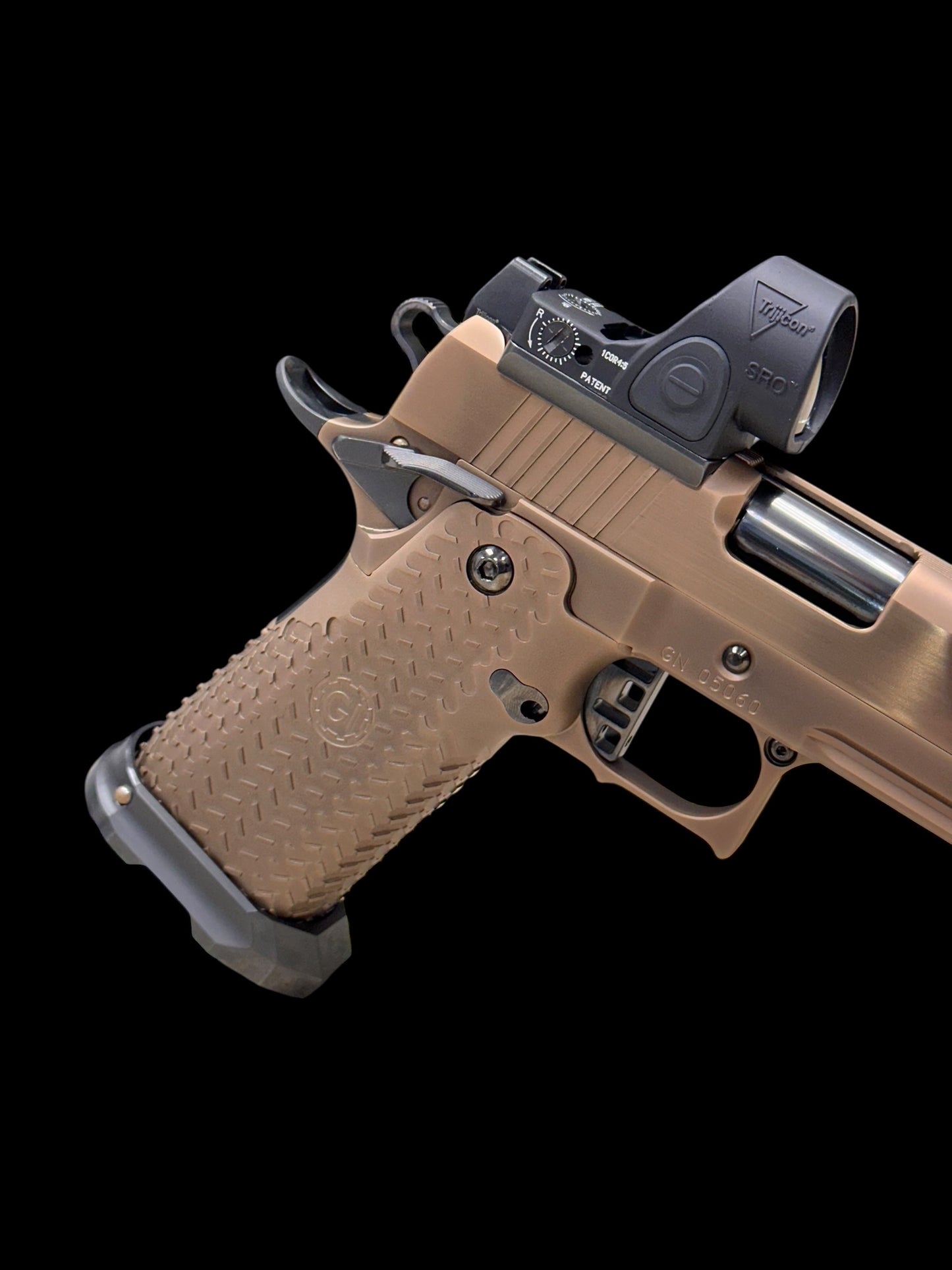 GUNCRAFTER INDUSTRIES GI DS .38 SUPER POLISHED BRONZE PVD FINISH (optic not included)