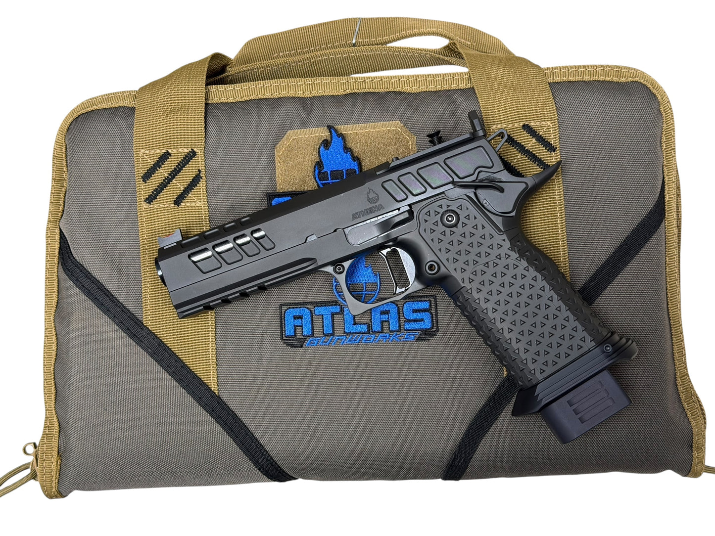 ATLAS GUNWORKS ATHENA V2 OPTIC READY 9MM BLACKOUT 3 MAGS
