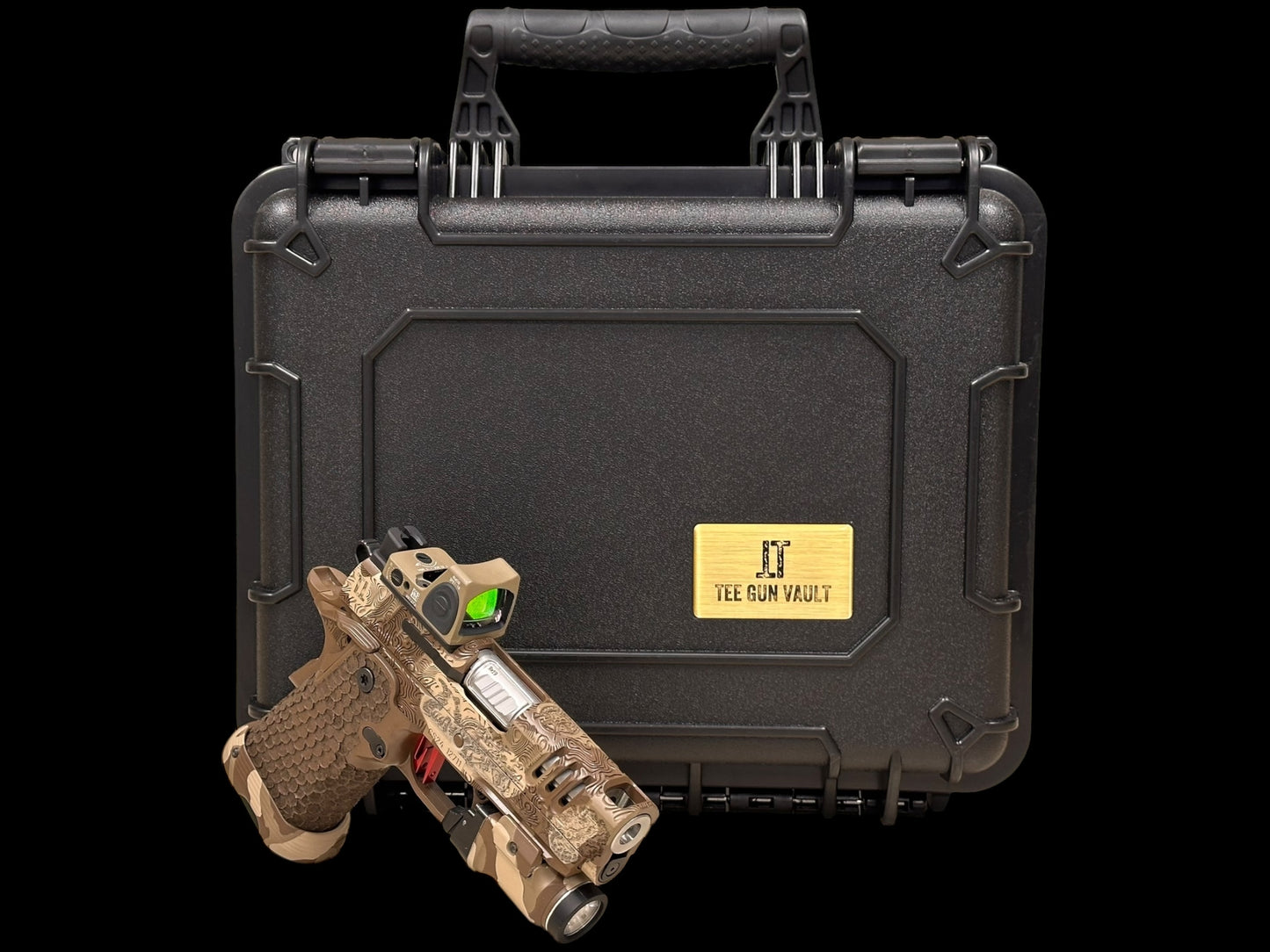 STACCATO CS “BLACK OPS” PORTED 3.5” X SERIES MULTICAM WITH TRIJICON RMR AND TLR7