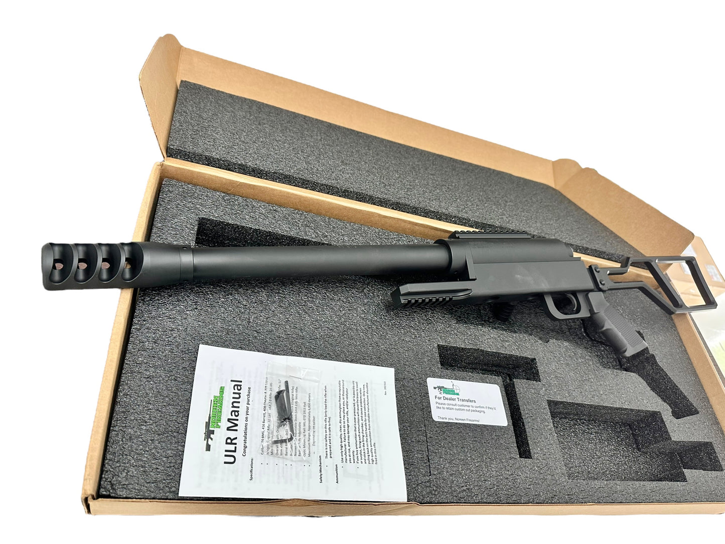 NOREEN FIREARMS ULR MINI RIFLE .50 BMG SINGLE SHOT