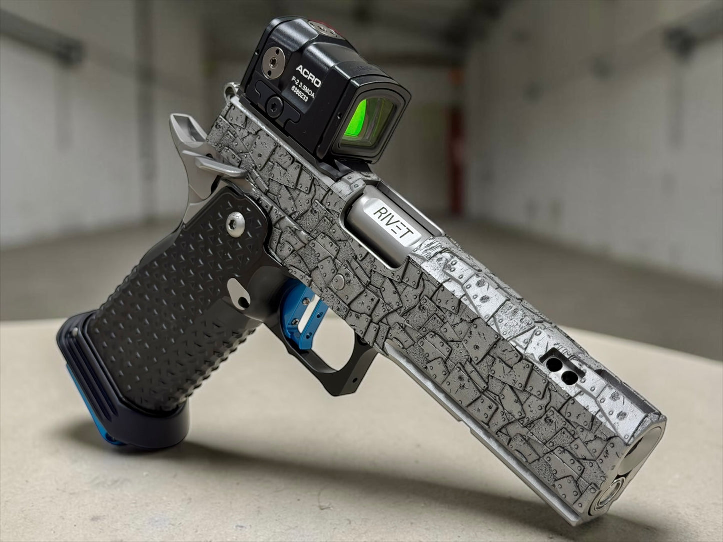 TGV “RIVET” LIMITED EDITION 2011 FULL SIZE 5” PORTED IN 9MM MASTERPIECE