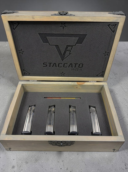 TARAN TACTICAL STACCATO JW3 COMBAT MASTER BOX SET LIMITED EDITION JOHN WICK PISTOLS
