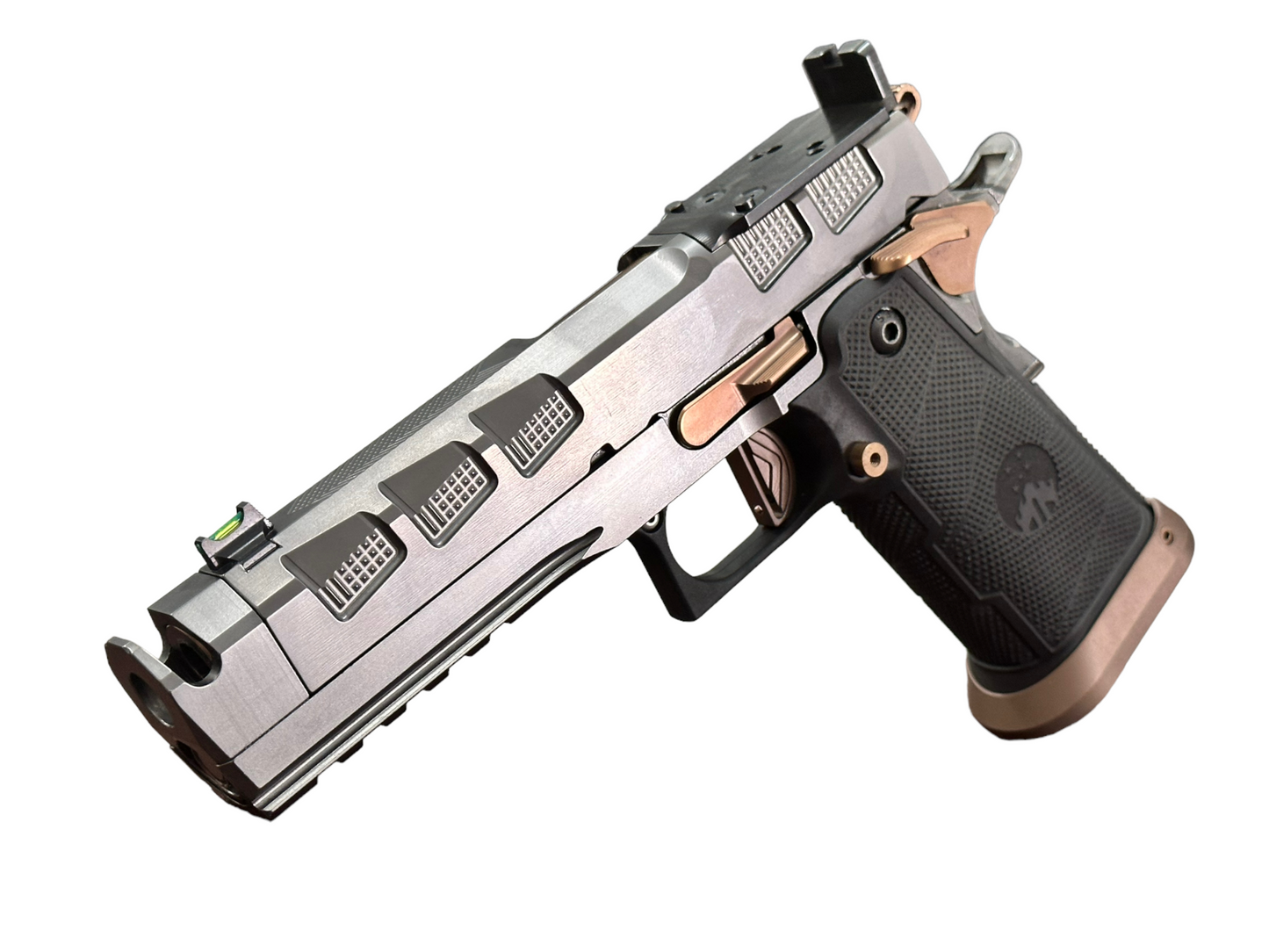 PEWVIEW APACHE 9MM DOUBLE STACK 2011 WATCHTOWER FIREARMS LIMITED EDITION.