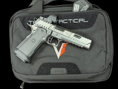 TARAN TACTICAL COMBAT MASTER 5” BLACKOUT LIMITED EDITION WITH TRIJICON SRO