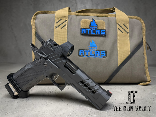ATLAS GUNWORKS ARTEMIS V2 WITH TRIJICON SRO IN 40 S&W UNFIRED