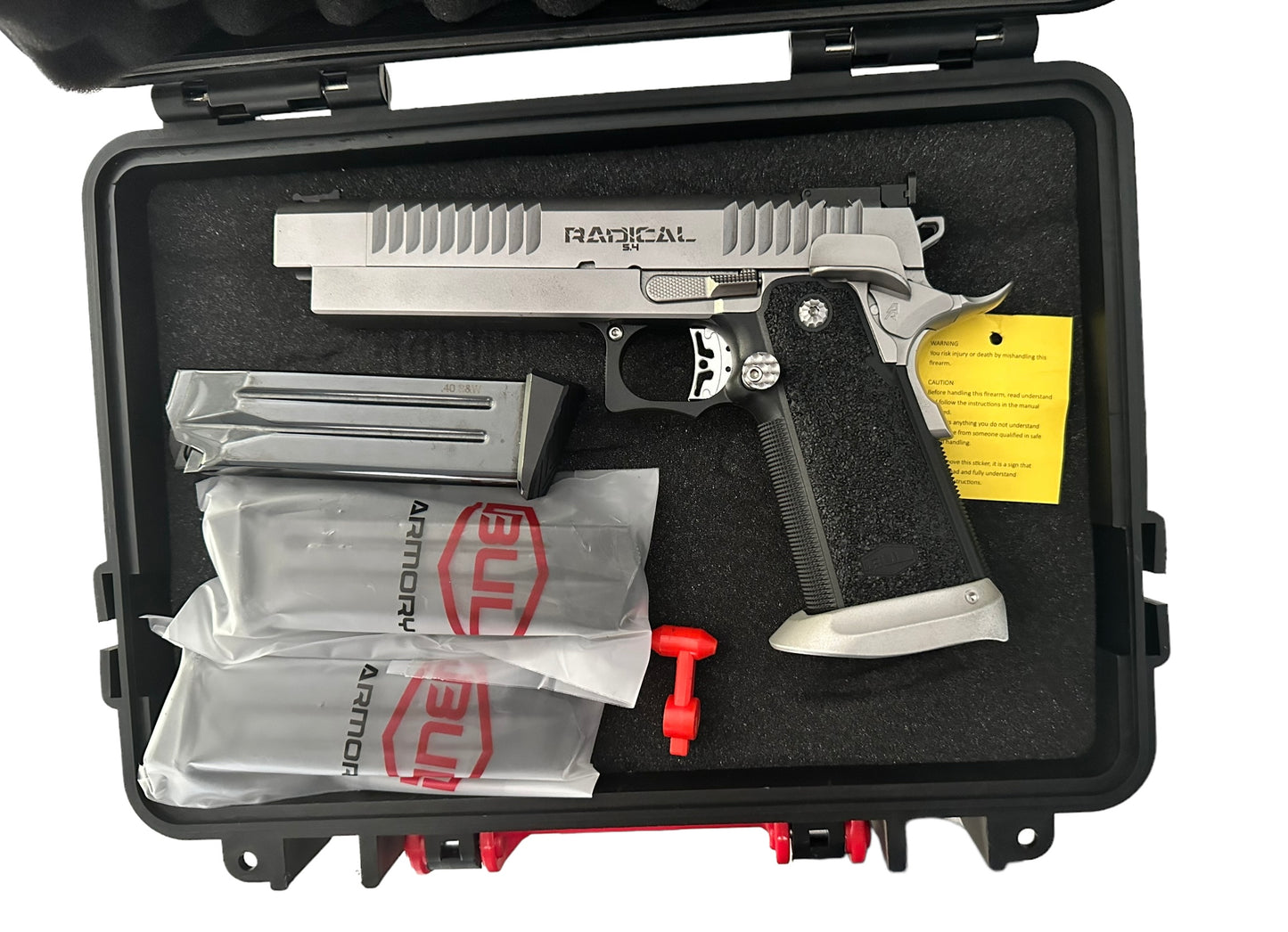 Bul armory sas ii radical 40 s&w with 3 mags in original box with all accessories