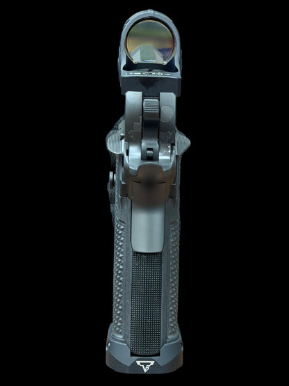TARAN TACTICAL COMBAT MASTER 5” BLACKOUT LIMITED EDITION WITH TRIJICON SRO