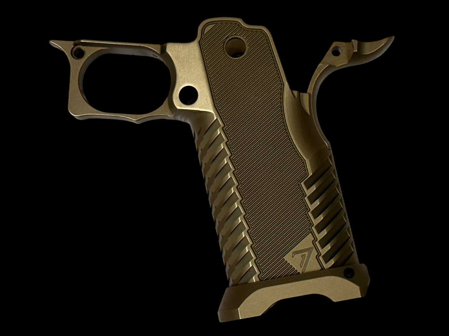 TEE GUN VAULT “T7” ALUMINUM FULL SIZE 2011 STACCATO ANODIZED GRIPS UPGRADE