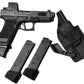 FULLY CUSTOMIZED RADIAN ARMS GLOCK 45 COMPENSATED WITH HOLOSUN AND TIMNEY TRIGGER ALPHA GOLD (pre owned)