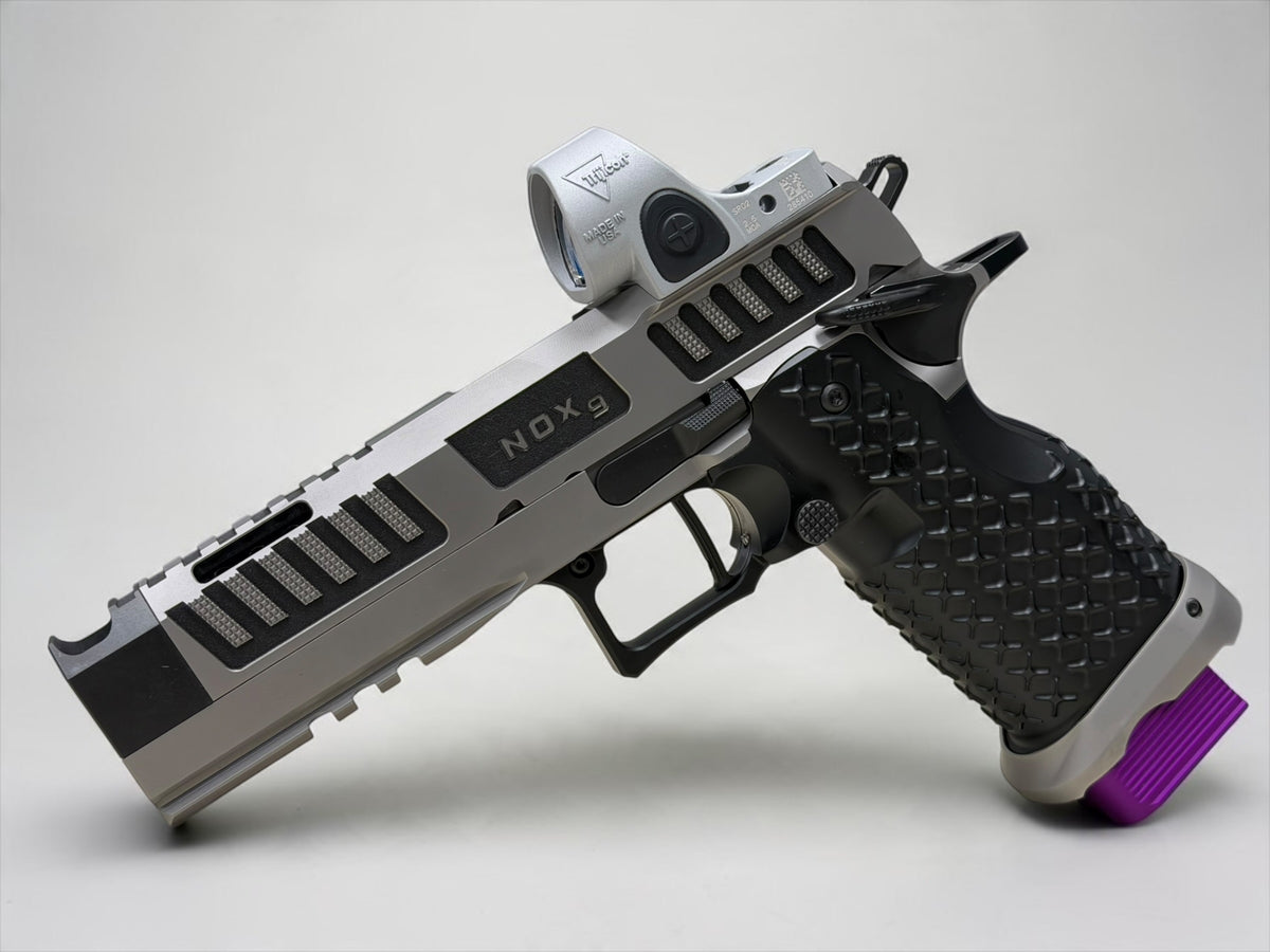 JACOB GREY NOX GENTLEMEN SERIES TUXEDO 9MM PORTED + COMP (OPTIC NOT INCLUDED)