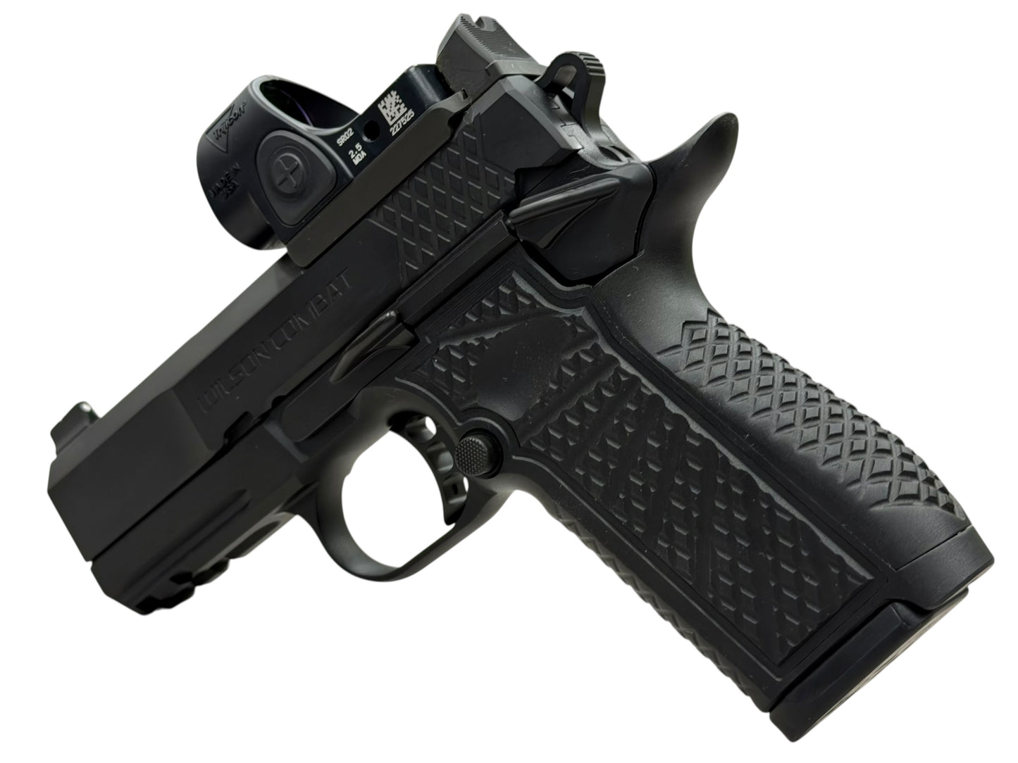 WILSON COMBAT SFX9 BLACKOUT 3.25” WITH TRIJICON SRO 15 RD 9MM