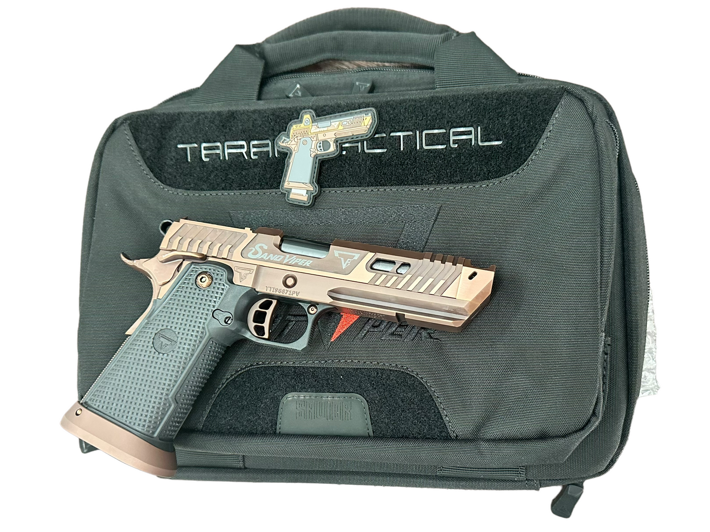 TARAN TACTICAL SAND VIPER 2011 NEW GRIPS 9MM READY TO SHIP.