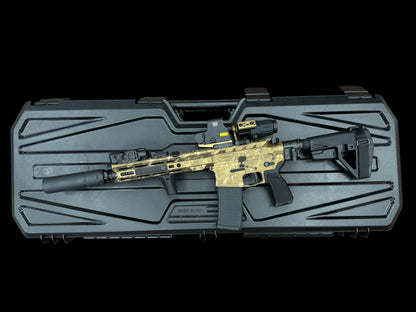 MUSTANG ARMAMENT CUSTOM “CHESTY” BRONZE CAMO 10.3” 5.56 NATO (NFA ITEM)