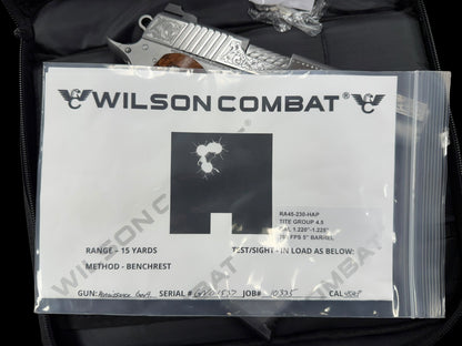 GUNCRAFTER INDUSTRIES 1911 RENAISSANCE .45 ACP STAINLESS STEEL ENGRAVED