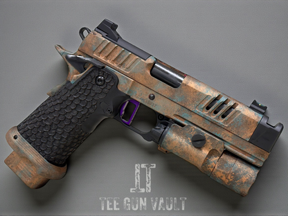 STACCATO CUSTOM XC “SUNKEN SHIP LIMITED EDITION INFINITY TRIGGER WITH X300 , DRAGON SCALE GRIPS